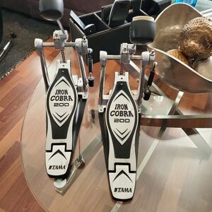 HP200P TAMA Iron Cobra 200 Series Single Bass Drum Pedal Set (2) Great Condition